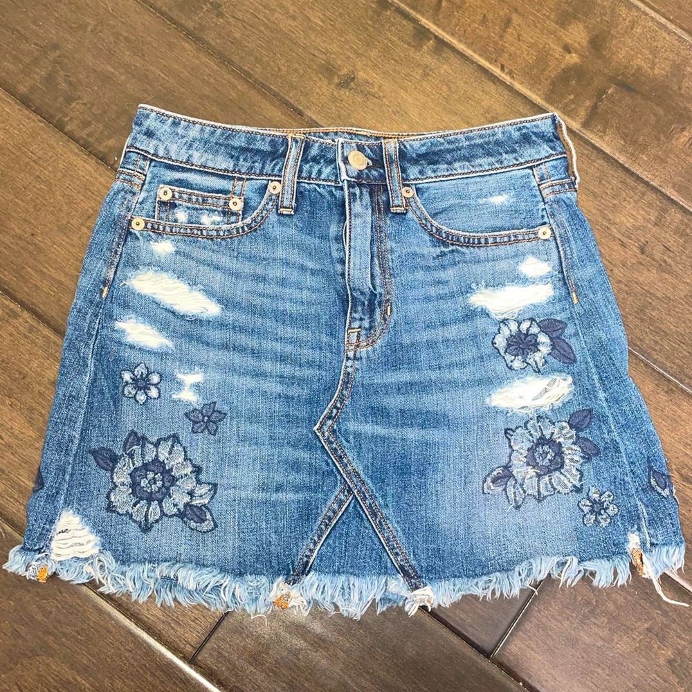 American Eagle Jean Skirt